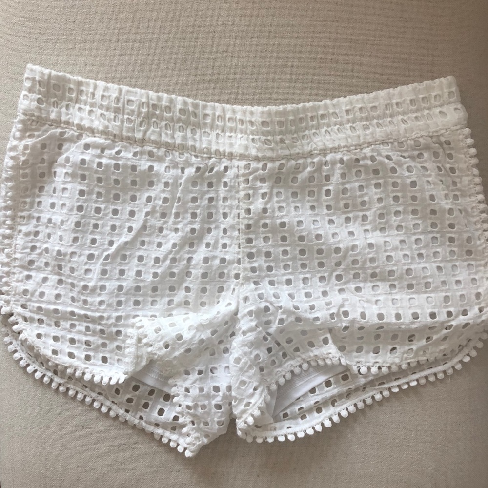 Lilly Pulitzer for Target White Eyelet Shorts